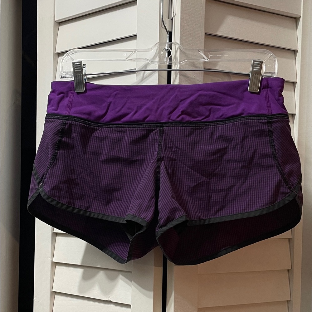 Lululemon Women's Purple Athletic Shorts